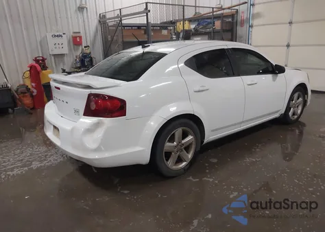 2013 Dodge Avenger Se from USA, damaged, VIN 1C3CDZAB5DN530788